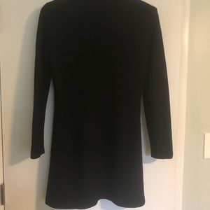 Lynn Lugo RTW Black Wool Dress Size Medium